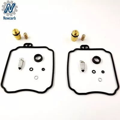 $7.20 • Buy 2 Carburetor Repair Kit Gasket Float Valves For Yamaha XV 250 XVS 650 V Star