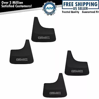 OEM Splash Guard Mud Flaps 12 Inch Front & Rear Set Of 4 For GMC Sierra Yukon XL • $78.05