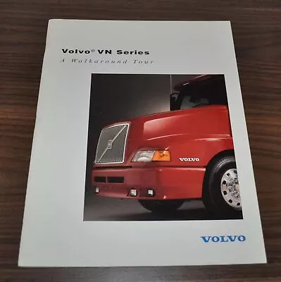 1996 Volvo VN Truck Tractor Brochure Prospekt 52p • $19.99