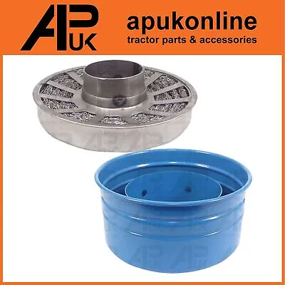 Air Cleaner Oil Bath Bowl & Filter Element For Fordson Power Super Major Tractor • £33.99