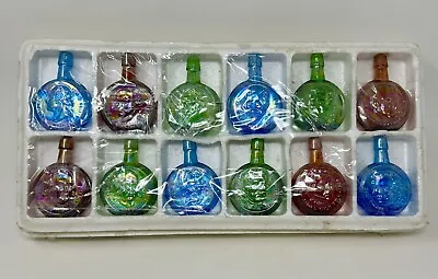 Vintage Miniature WHEATON GLASS Decanter Bottles U.S. Presidents Lot Of 12 • $17.95