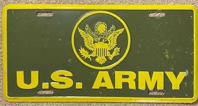 US ARMY Booster License Plate Strong Go Army Of One West Point Military Fort  • $29.99