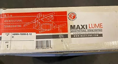 Maxilume H8MH 8  Architectural Metal Halide 100w Fixture • $42.99