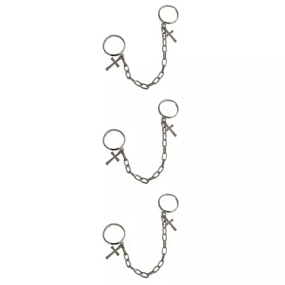  3 Pcs Cross Ring Men Fashion Jewelry Accessory Jewlery Accessories • £5.99