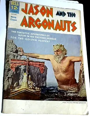 JASON AND THE ARGONAUTS(1963)Dell Comics Ray Harryhausen Film/Movie Not Gold Key • £49.99