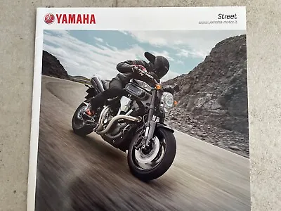 Yamaha 2013 Street MT01 V Max TDM900 XJR  Range Brochure Italian Sales Brochure  • £14