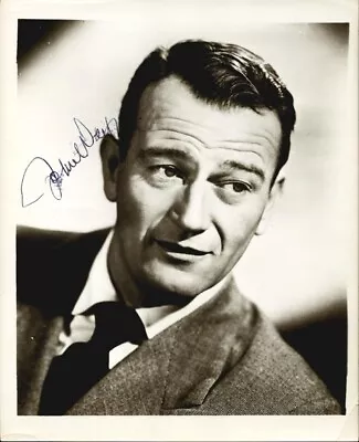 John  Duke  Wayne - Autographed Signed Photograph • $2400