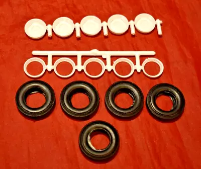 AMT 66 Dodge A100 Pickup Stock Wheels And Tires 1/25 • $8.95