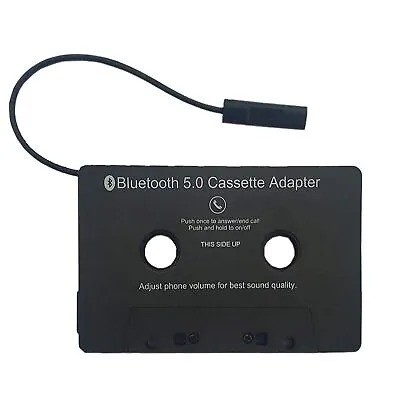 1pc Bluetooth 5.0 Car Audio Stereo Sound Cassette Tape Adapter MP3 Hands-Free Vm • $9.39