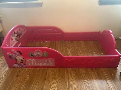 Minnie Mouse Plastic Sleep And Play Toddler Bed By Delta Children • $25
