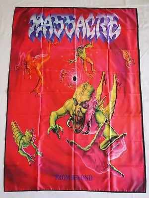 MASSACRE - From Beyond FLAG Cloth POSTER Banner Death METAL Bolt Thrower Carcass • $43.90