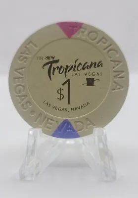 Tropicana Hotel Casino Las Vegas Nevada 2023 $1 Chip • $16