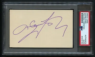 Glenn Ford Signed Autograph Auto Vintage 3x5 Gilda / The Big Heat PSA Slabbed • $200