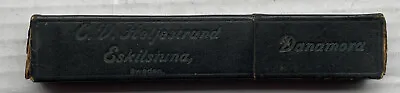 BOX ONLY Vintage C.V. Heljestrand Danamora Sweden Straight Razor  Eskilstuna • $3.99