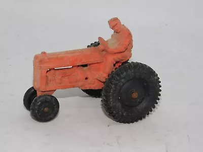 Farm Toy Tractor Rubber Co. Light Red Allstate Tires Auburn • $7.19