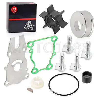 For Yamaha Water Pump Impeller Repair Kit F40/F50/F60hp Outboard 63D-W0078-01-00 • $14.99