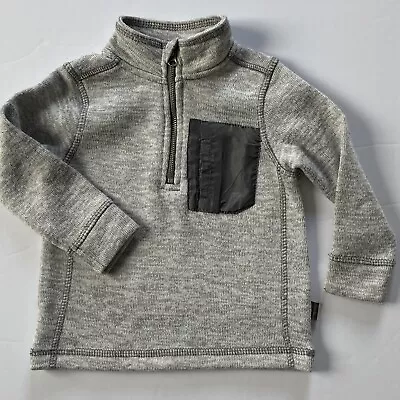 Eddie Bauer Sweatshirt  Size 18 Months Beige Pullover Baby Boys Heather • $12.99