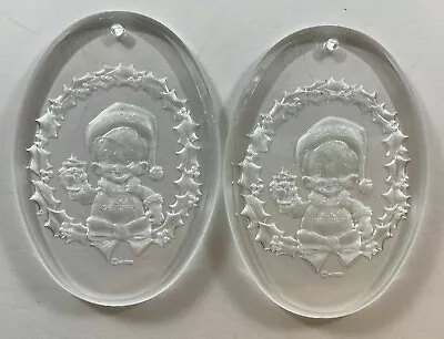 Lot Of 2 Vintage 1989 Speedy Alka Seltzer Happy Holiday Christmas Ornament • $12.99