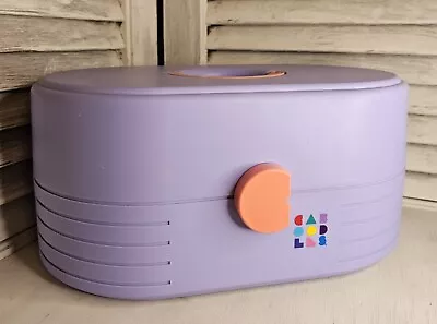 $15 • Buy Vintage Caboodle Purple Pink Retro Cosmetic Makeup Case Model 2614 V44