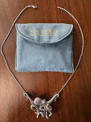 Na Hoku Sterling Silver Kabana Octopus Necklace “EXCELLENT CONDITION” • $199