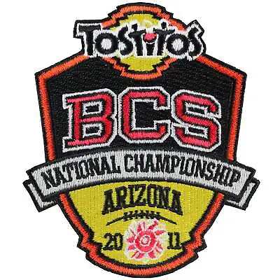 2011 BCS National Championship Tostitos Auburn Tiger Oregon Ducks Jersey Patch • $12.95