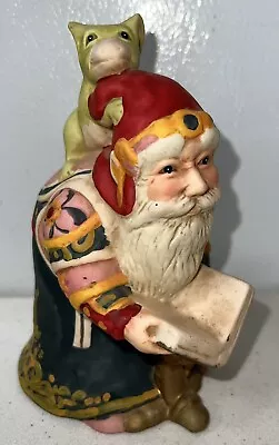 Vintage Ceramic  Gnome And Dragon Sculpture VFL88C • $14