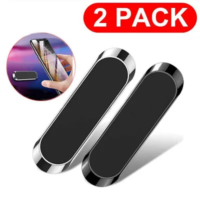 2 PCS Magnetic Car Mount Phone Holder Dashboard Magnet Stand 360 Rotation Gear • $3.99