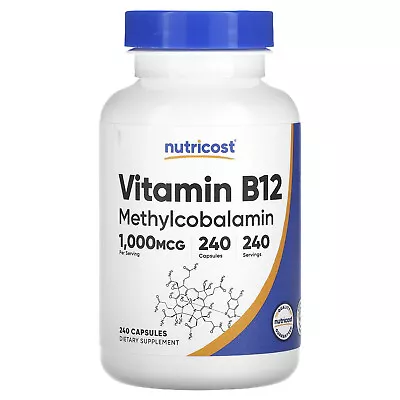 Vitamin B12 1000 Mcg 240 Capsules • $16.64