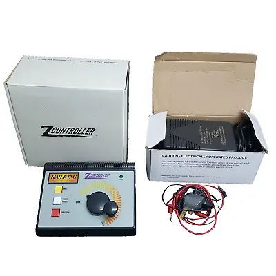 Rail King By MTH Electric Trains Z-1000 Transformer & Z-Controller In Box S12 • $143.99