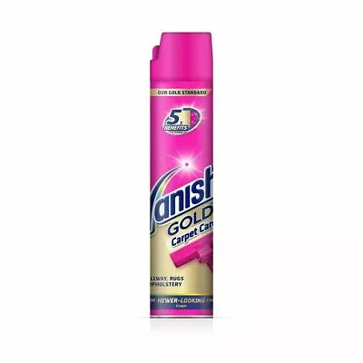 Vanish Carpet Cleaner + Upholstery Gold Power Foam Shampoo (600 Ml) • £9.99