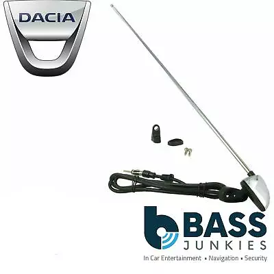 £11.95 • Buy DACIA Universal Stainless Steel Pillar Mount AM/FM Car Radio Aerial Antenna
