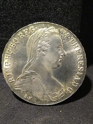1 Thaler 1780 Maria Theresia Hall Imperial Eagle Austrian Empire Silver Big Coin • $74.99