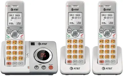 AT&T EL52306 DECT 6.0 3-Handset Cordless Phone W Answering System & Caller ID • $44.99