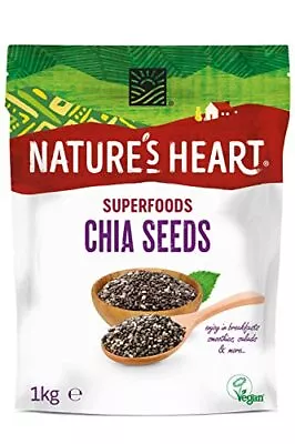 Terrafertil Nature’s Heart Chia Seeds 1 Kg • £12.01