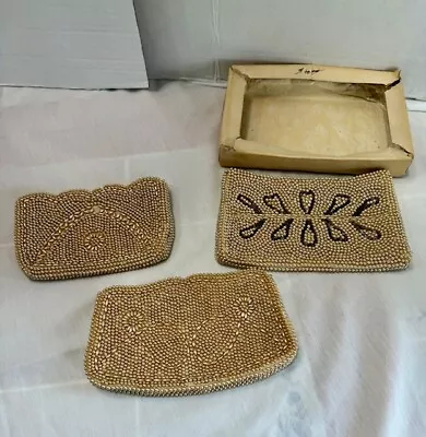 Vintage Beaded Pearl Evening Bags LOT OF 3 • $7