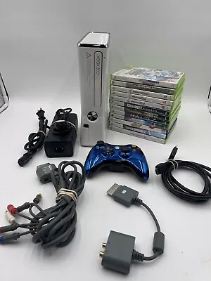 Microsoft Xbox 360 S 1439 Console Bundle With 12 Games And Controller • $130