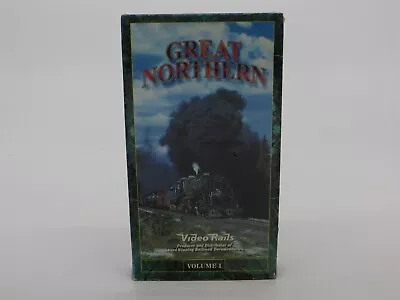Railroad Train VHS Tape GREAT NORTHERN Volume I 1994 Video Rails Film • $5.99