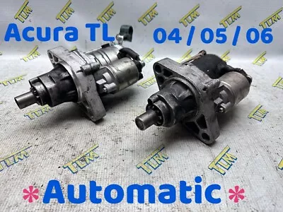 04 - 06 Acura TL Starter Motor 3.2 *AUTOMATIC* 2004 2005 2006  *TESTED* Engine • $35.99