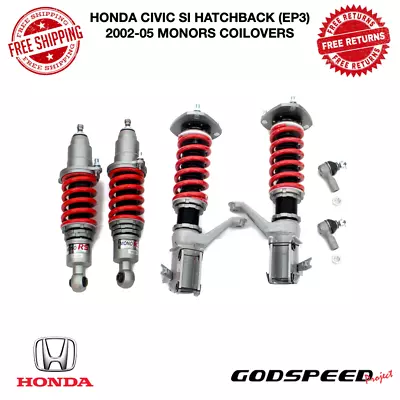 Godspeed MonoRS Coilover Damper Kit Fits 02-05 Honda Civic Si Hatchback (EP3) • $795