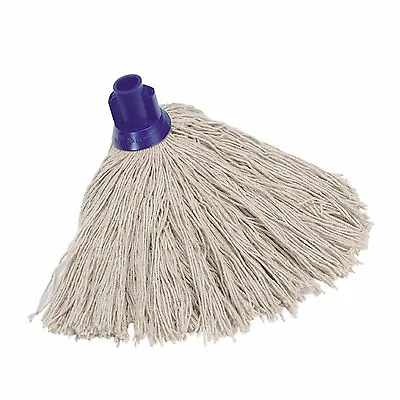 £4.49 • Buy Blue Exel Socket Mop Head  - 200gm 16PY - Pure Cotton Yarn - CHSA Approved