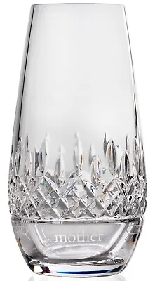 Waterford LISMORE Ogham Crystal ENGRAVED * MOTHER * Vase # 40033743 • $50