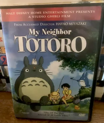 My Neighbor Totoro DVD 2004 2-Disc Set Studio Ghibli Cult Classic Anime Cartoon • $5.99