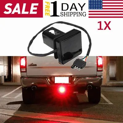 2  Trailer Hitch Cover Light Led Brake Rear Stop Indicator Light Trailer Part US • $13.99