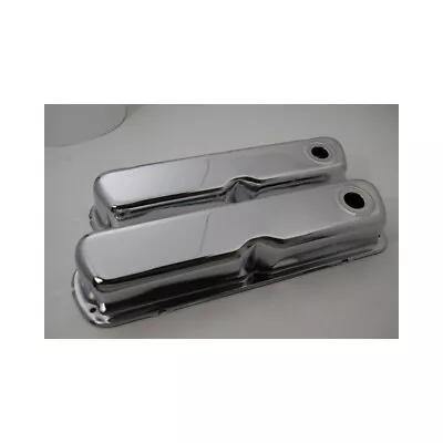 RPC Engine Valve Cover Set R9237; Tall Chrome Steel For Ford 289/302/351W SBF • $50.91