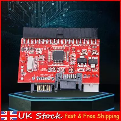 SATA To IDE Converter Adapter Serial To Parallel IDE To SATA SSD Expansion Card • £7.40