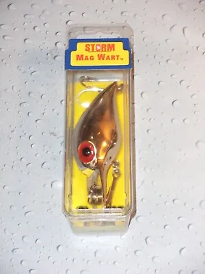 Pre Rapala Storm Magnum Wiggle Wart AV131 Lure ~ Solid Met. Copper • $29.95