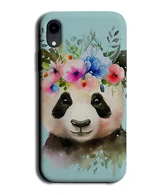 Watercolour Panda Bear Print Phone Case Cover Water Colour Oil Painting AP34 • £14.95