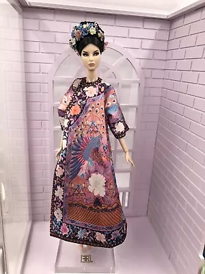 1/6 Doll Outfit Qing Dynasty Robe ￼Dress For Poppy Parker Integrity Toys ￼Q1 • $99.99