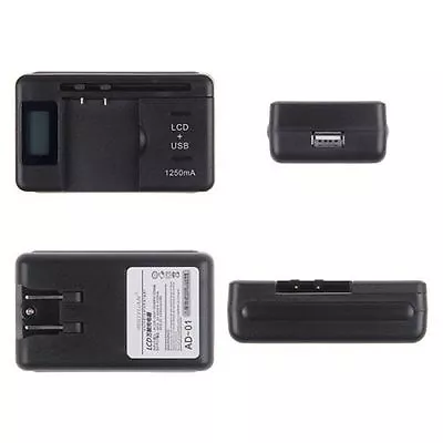 New Universal Battery Charger Digital Lcd Plus Usb Charging Port For Casio Usa • $9.99