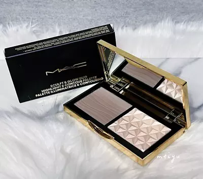 MAC Sculpt & Glow Duo Highlight & Contour Palette 2 Shades: Gleam & Omega NIB • $28